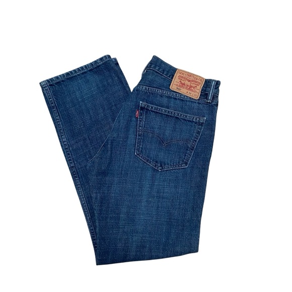 Vintage Levi’s 505 Straight Leg Jeans Blue - Picture 10 of 15